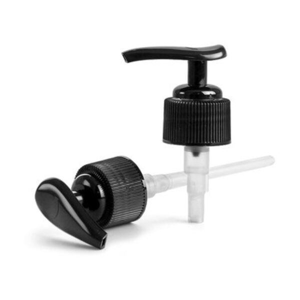 Plastic Clear Cylinder Bottles /W Pump