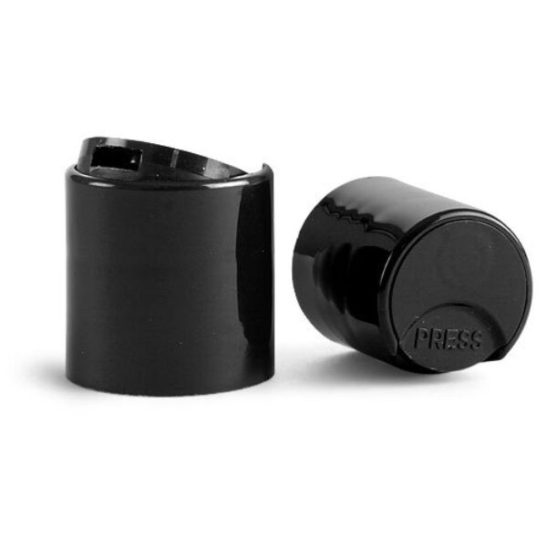 Plastic Black Bullet Bottles 4oz