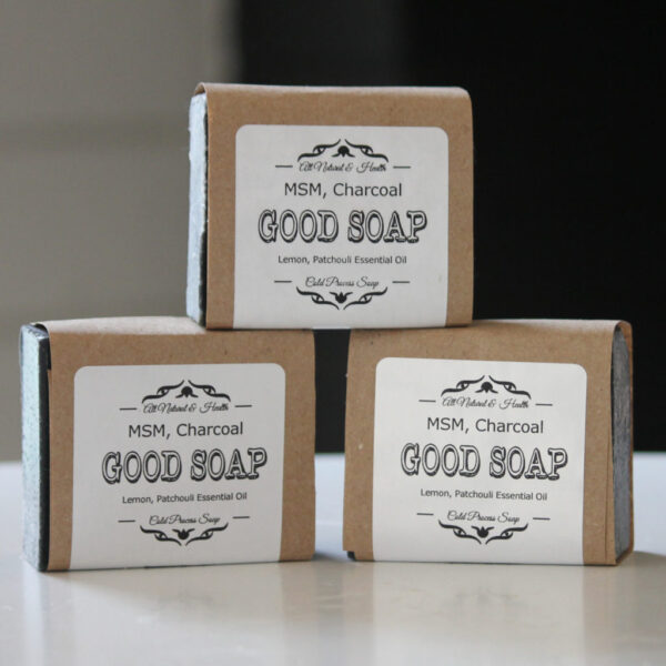 유황 숯 비누 MSM Charcoal Soap 100g, 1kg