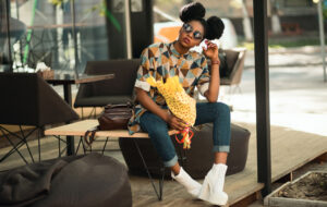 Retro fashion style