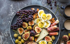 Fruit egg salad