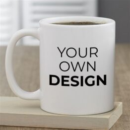 Personalized Ceramic Mug 12 oz