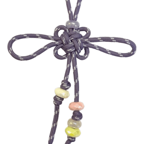 Donsimgyeol Endless Love knot keychain